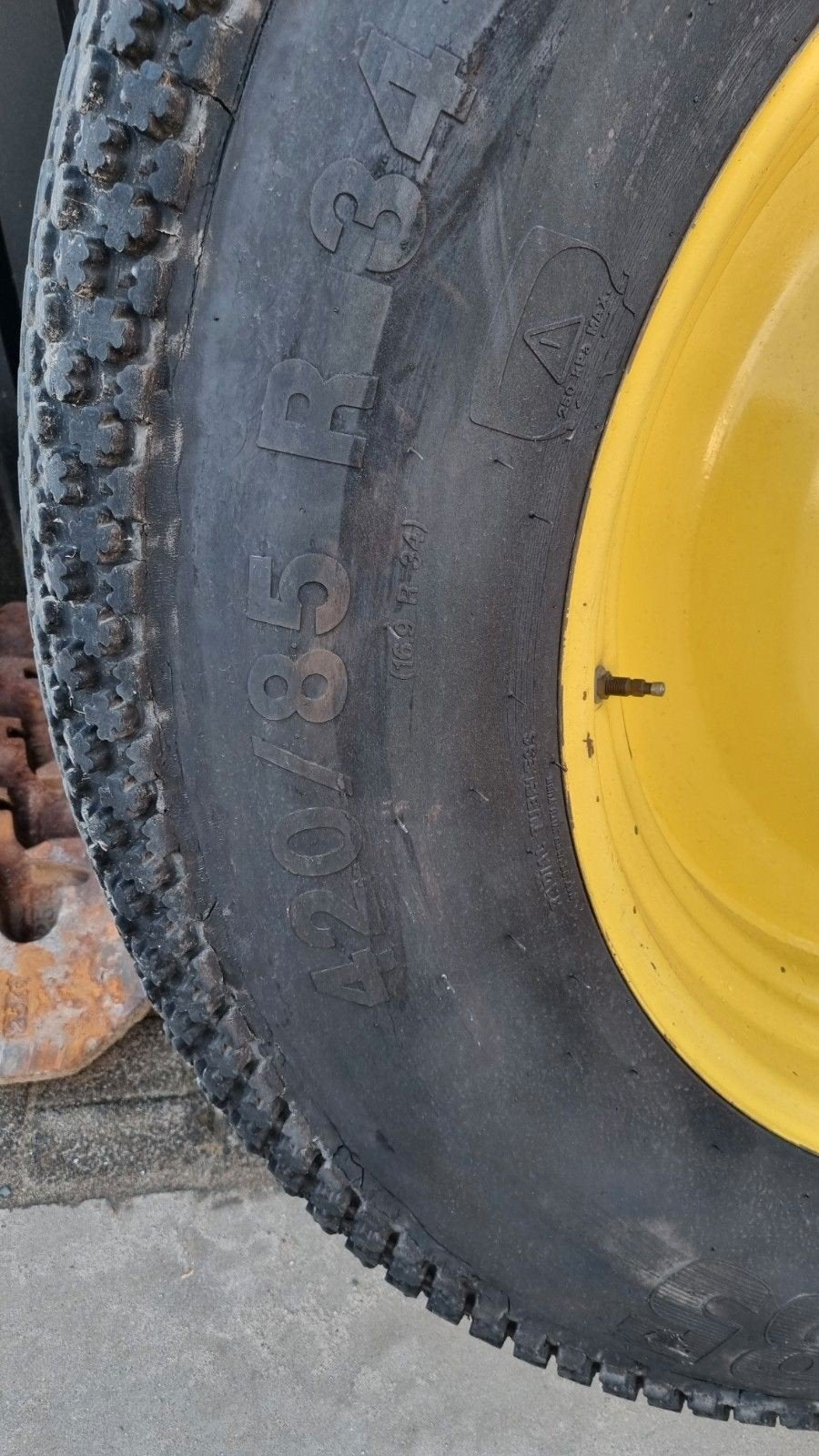 trekker banden met velg, Ophalen of Verzenden