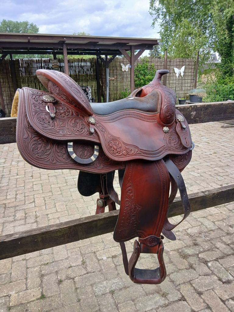 Circle L > Allround western zadel, Dieren en Toebehoren, Paarden en Pony's | Zadels, Ophalen of Verzenden, Zo goed als nieuw