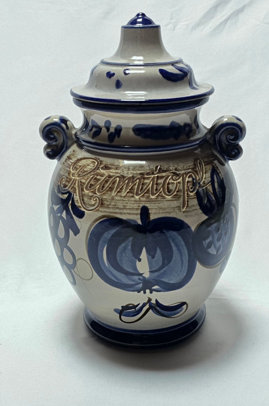 Prachtige Vintage Scheurich Rumtoph, Keramieke Pot, Ophalen of Verzenden