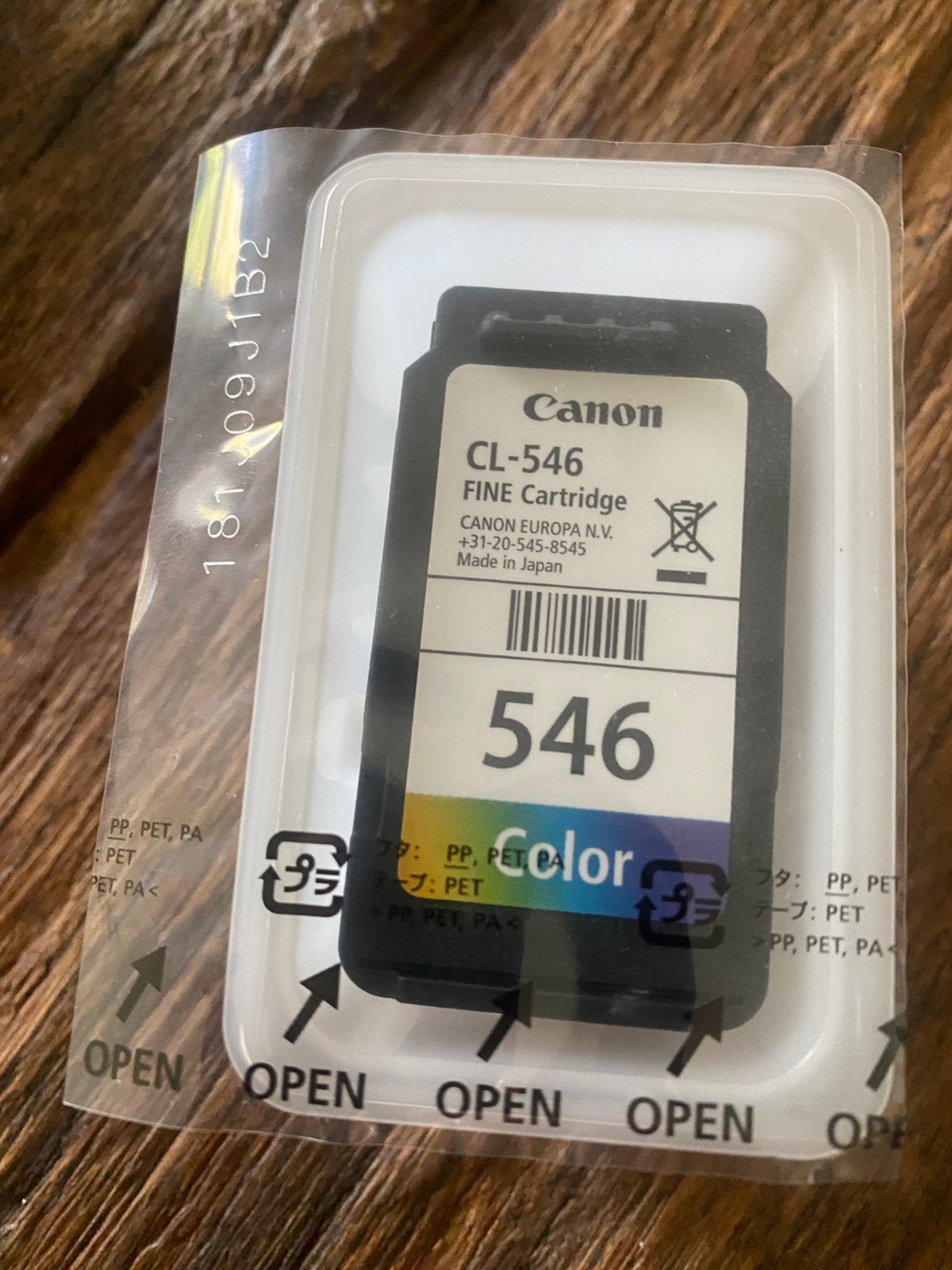Nieuwe cartridge Canon color 546, Ophalen of Verzenden, Zo goed als nieuw