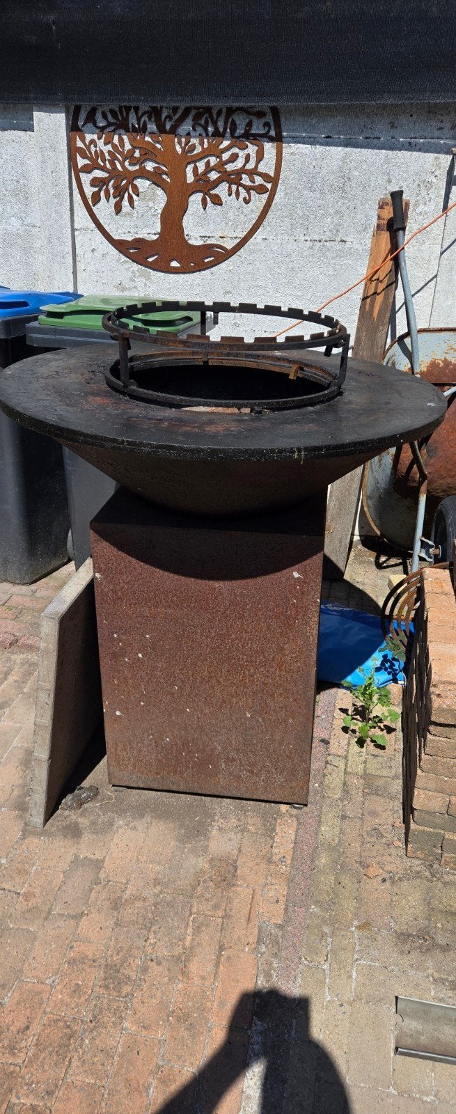 Ofyr Classic 100 met Foodbumper, Grill en Spiesenset, Ophalen, Gebruikt, Ofyr