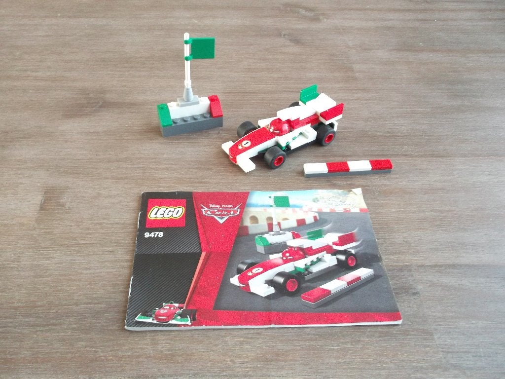 lego cars 9478 francesco bernoulli (2012), Ophalen of Verzenden, Gebruikt, Complete set, Lego