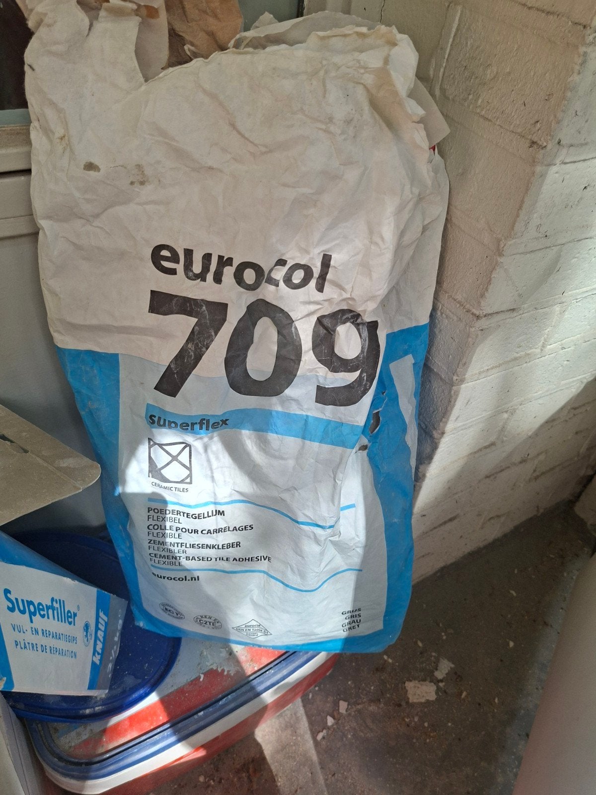 Diverse bouwmaterialen en resten van verbouwing, Doe-het-zelf en Verbouw, Ophalen