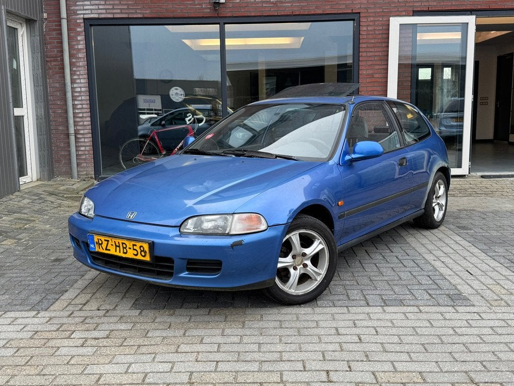 Honda Civic 1.5 DXi Miami | Pano | 03-2028 APK |, Voorwielaandrijving, Gebruikt, Zwart, Blauw