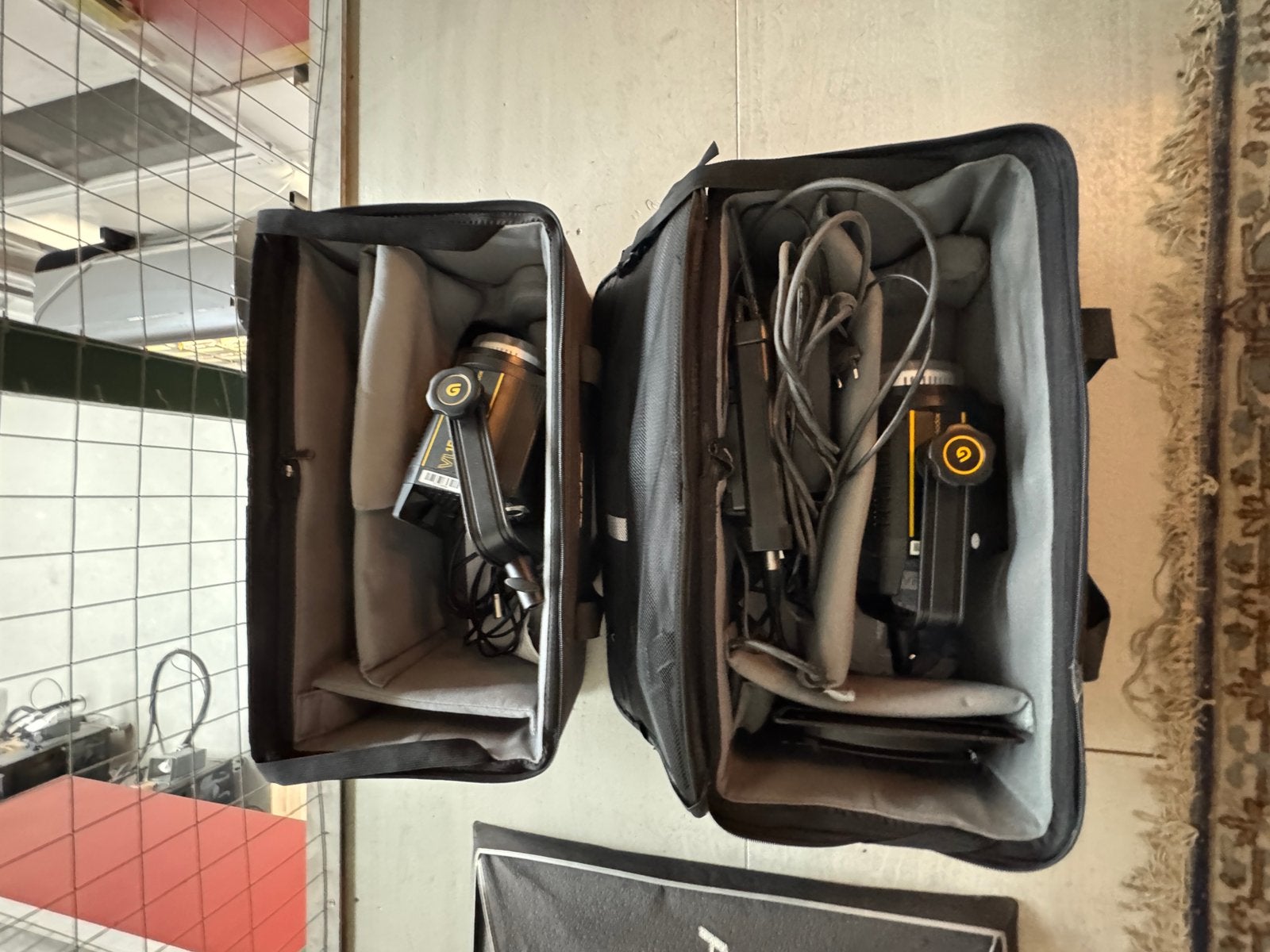 Godox VL150 LED Daglichtset (2x) Elinchrom Portalite Softbox, Audio, Tv en Foto, Fotografie | Fotostudio en Toebehoren, Ophalen
