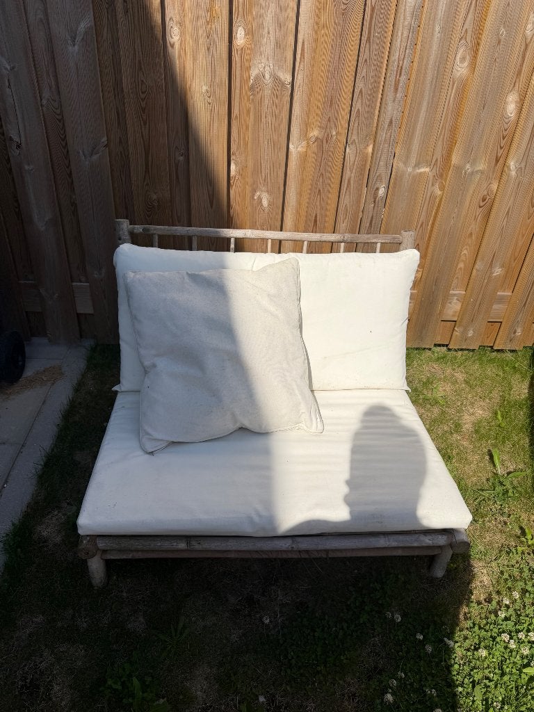 Tuinset bamboe, Ophalen, Overige materialen, Gebruikt, 3 zitplaatsen