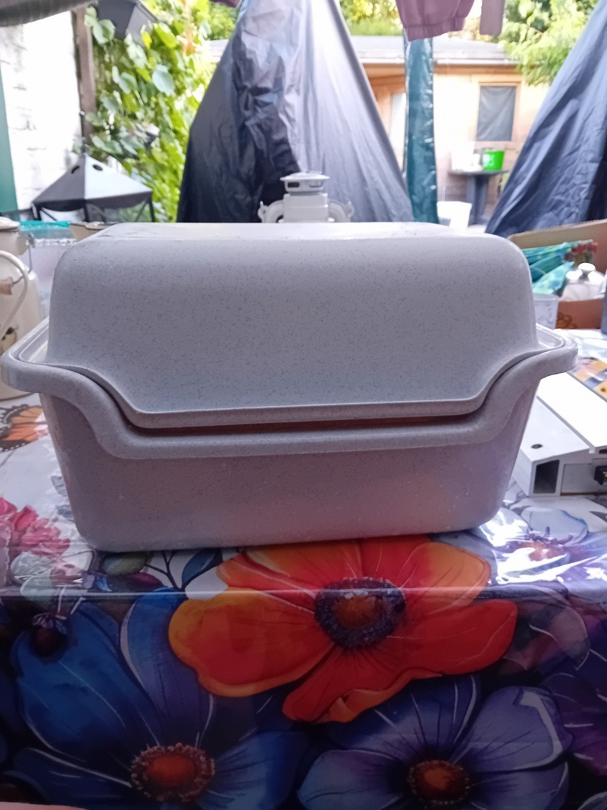 Gebruikte plastic aardappelbak, Kunststof, Ophalen of Verzenden, Grijs, Overige typen
