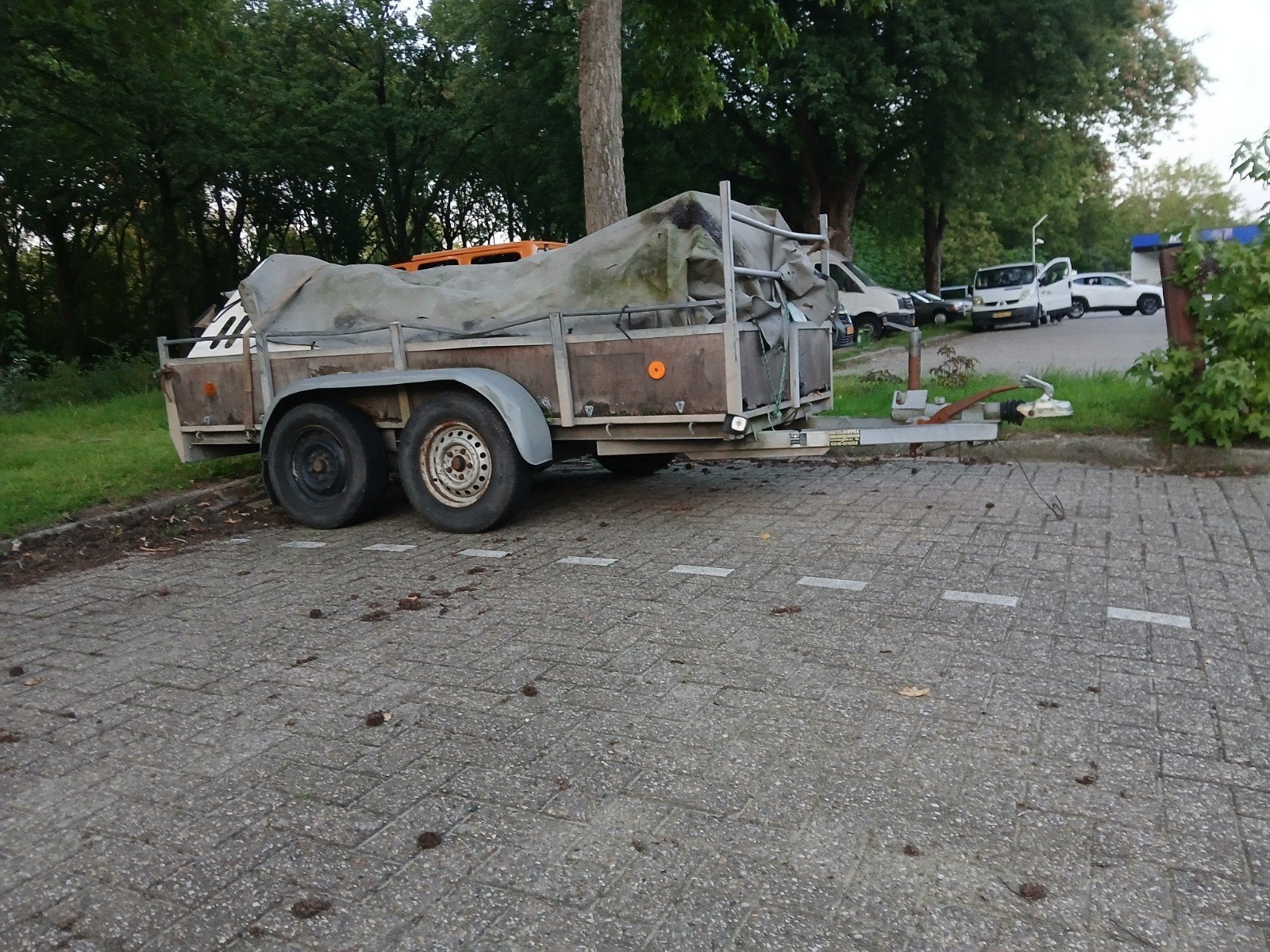 Tandemasser aanhanger - opknapper, Ophalen, Opknapper, Gebruikt, Tandemasser