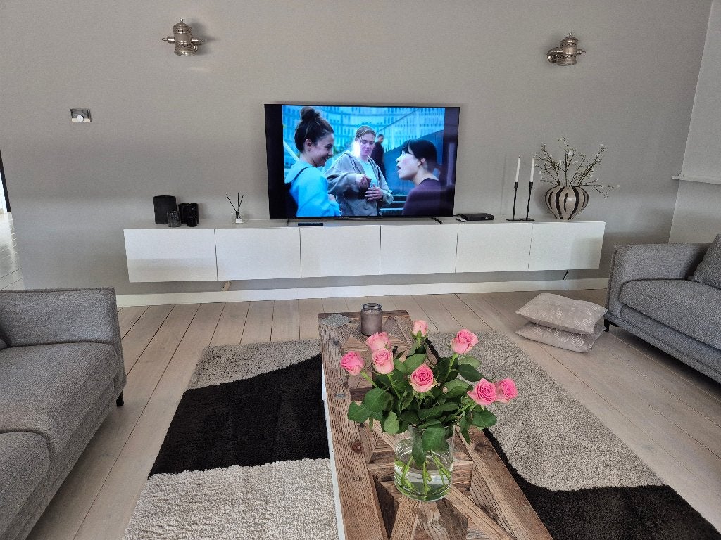 wandmeubel zwevend wit, Ophalen, 300 cm of meer, Zo goed als nieuw, Minder dan 100 cm