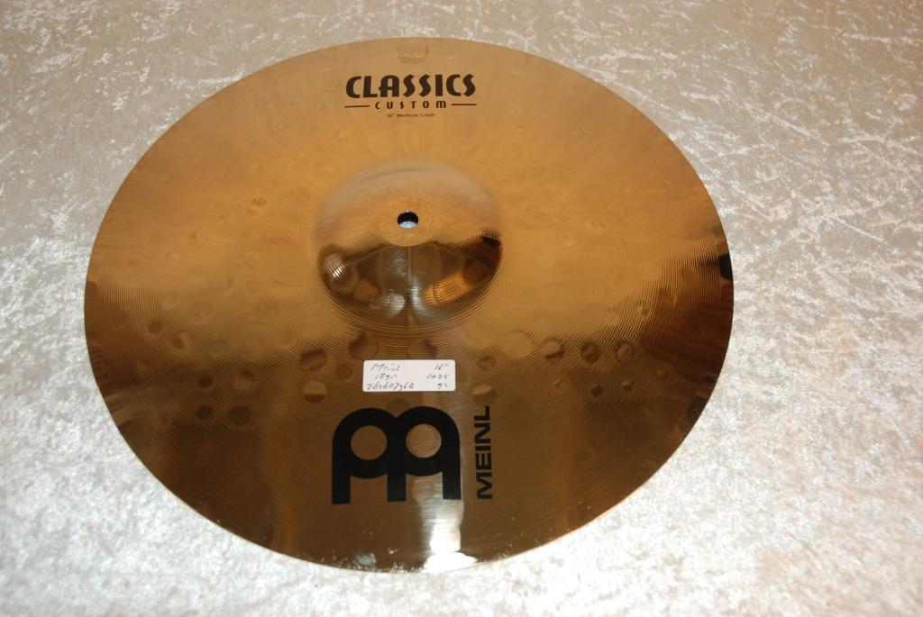 Meinl Classics CTM medium crash 1025gr 16 inch  <26260796b>, Gebruikt, ., Drums of Percussie, Ophalen of Verzenden