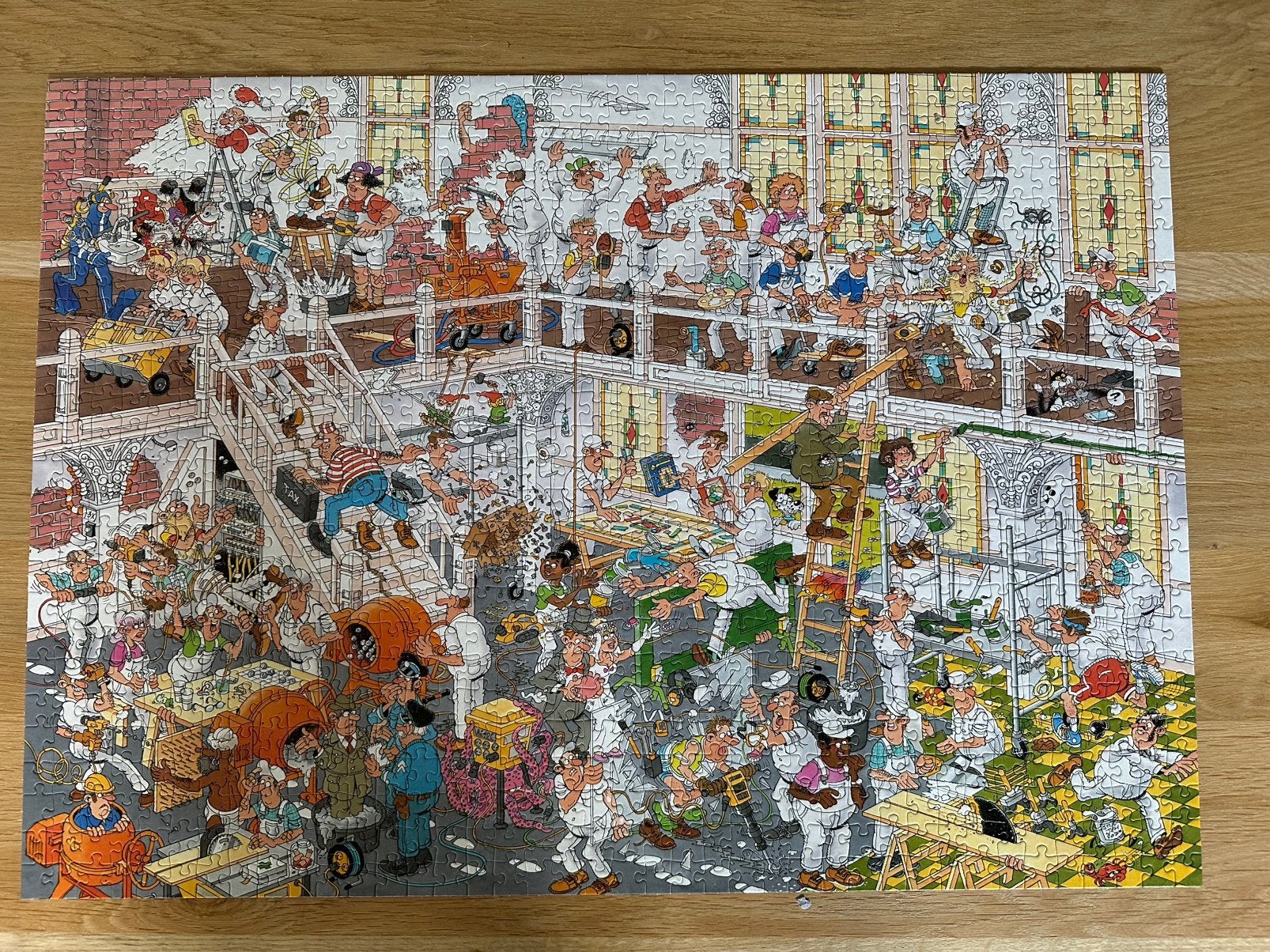 Jan van Haasteren/Bouwmarkt en Verbouwing, Ophalen of Verzenden, 500 t/m 1500 stukjes, Zo goed als nieuw
