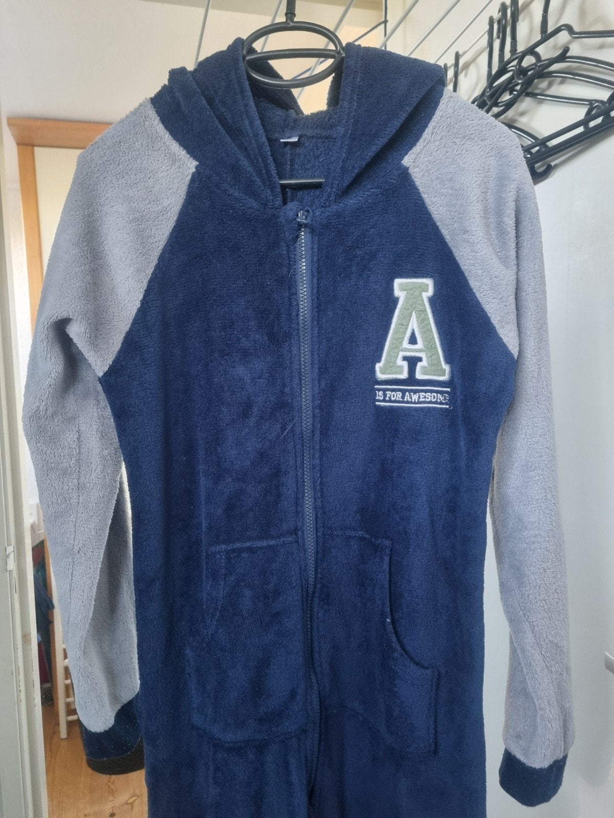 onesie, fleece, maat 170/176, Ophalen of Verzenden, Zo goed als nieuw, Jongen of Meisje