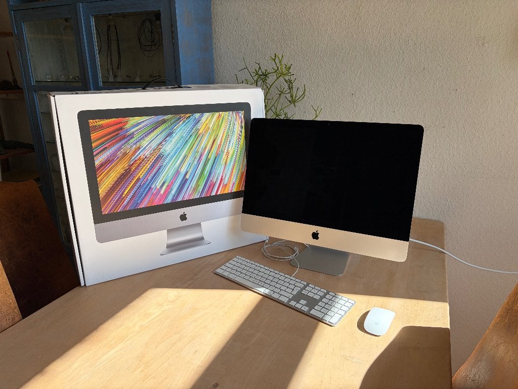 iMac Retina 2019 4K, 21.5-inch, 8GB RAM, 1TB Fusion drive, Computers en Software, HDD en SSD, 8 GB, IMac, Ophalen of Verzenden