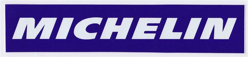 Michelin horizontale sticker #17, Verzenden