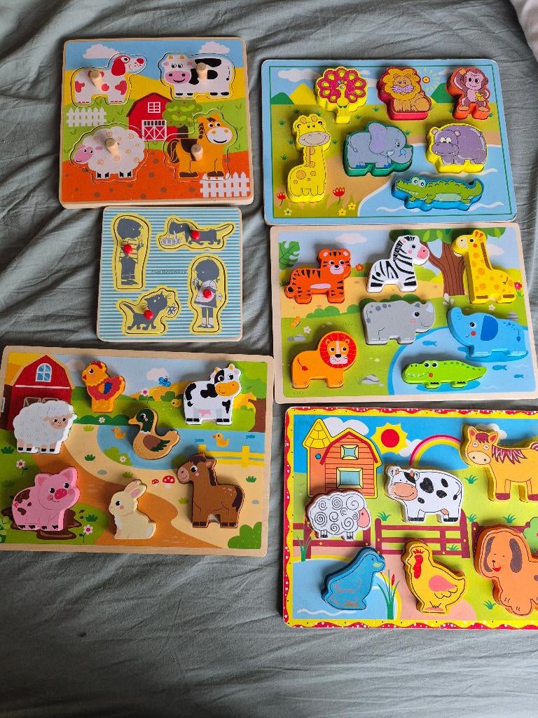 Puzzels, Ophalen, Minder dan 10 stukjes, Gebruikt