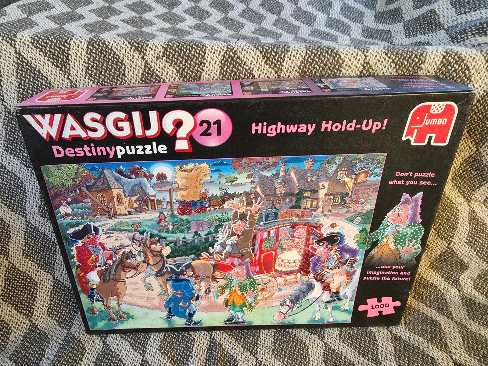 Wasgij Destiny puzzels, Ophalen, 500 t/m 1500 stukjes, Zo goed als nieuw, Legpuzzel