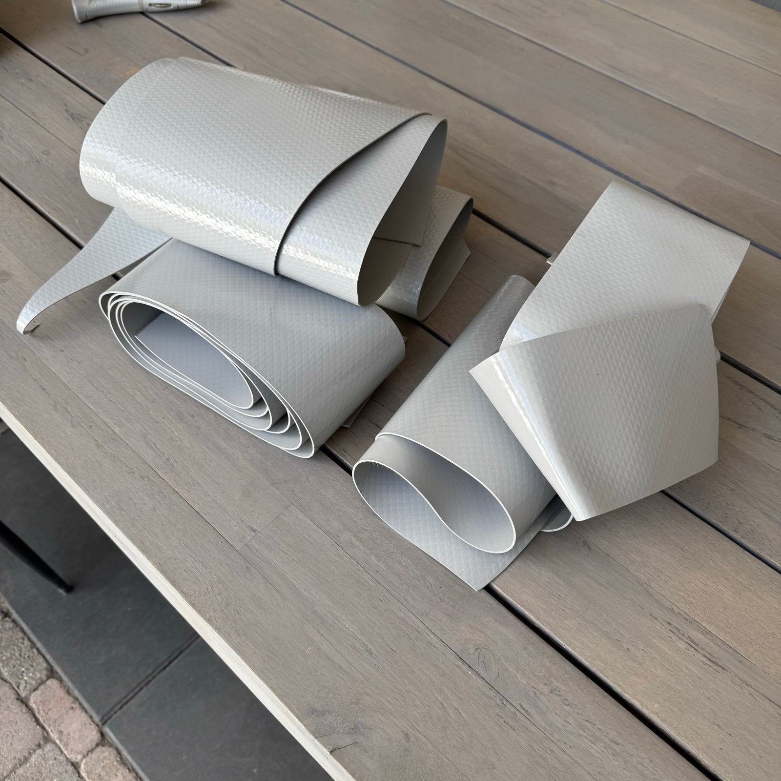 Grijze PVC-folie / vijverfolie / dakbedekking / zwembad, Ophalen of Verzenden, Nieuw