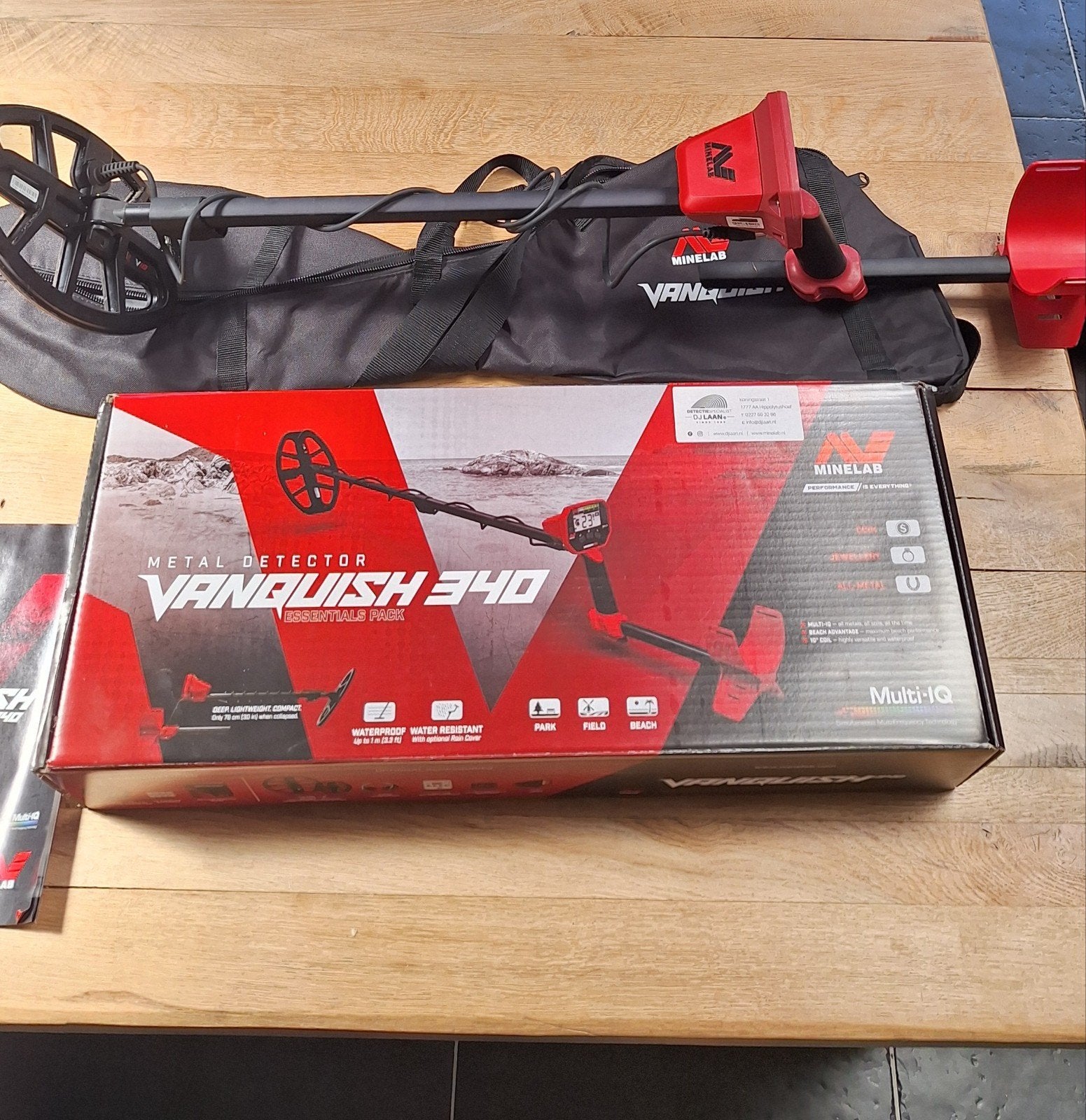 metaal detector vanquish 340, Ophalen, Nieuw