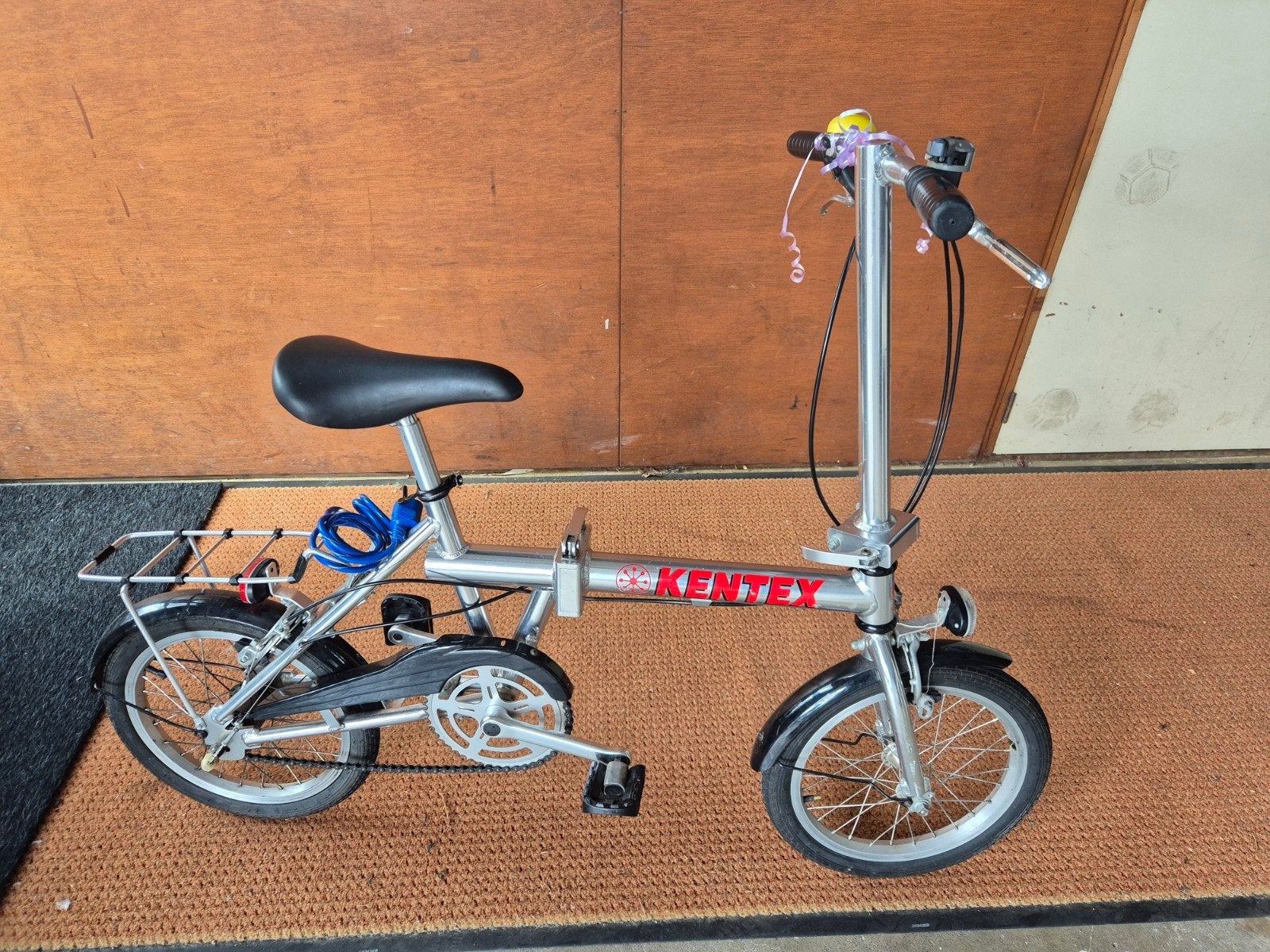 2x Kentex aluminium vouwfietsen - Compact en handig!, Overige merken, Gebruikt, Velgrem, 16 tot 18 inch