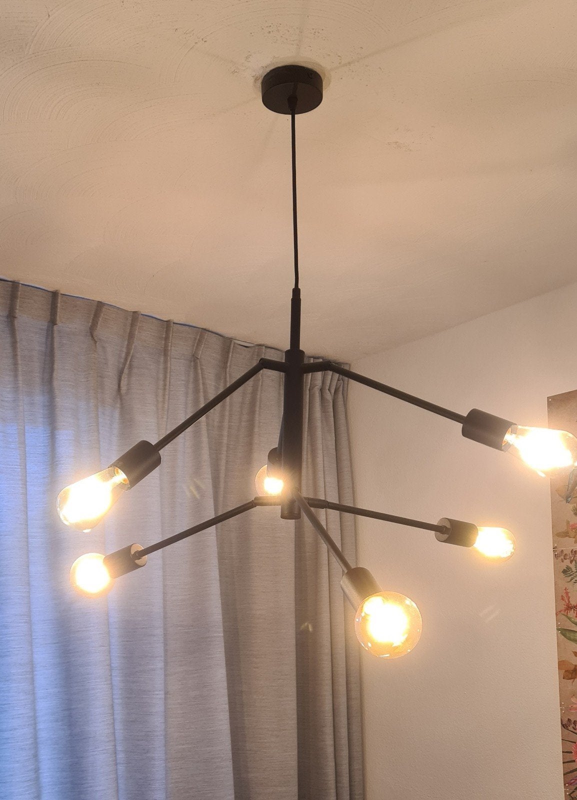 hanglamp, Ophalen of Verzenden, Zo goed als nieuw, E27 (groot)
