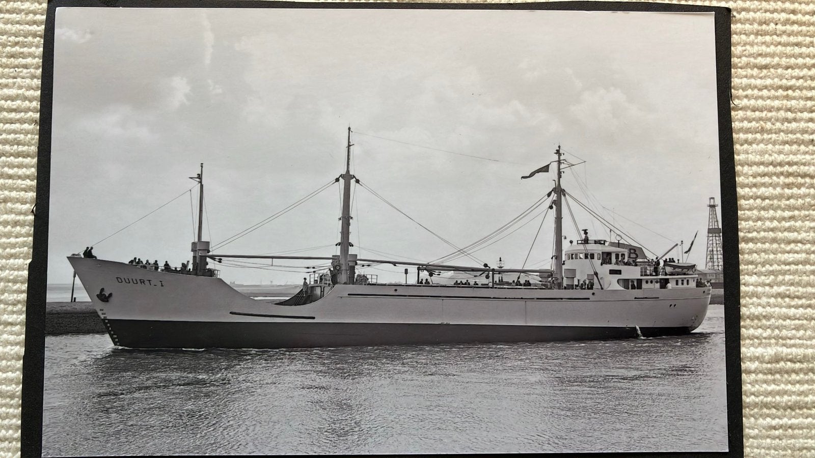 DUURT I  1967 Suurmeijer Foxhol Delfzijl Havenlicht ?, Ophalen of Verzenden, Zo goed als nieuw, Kaart, Foto of Prent