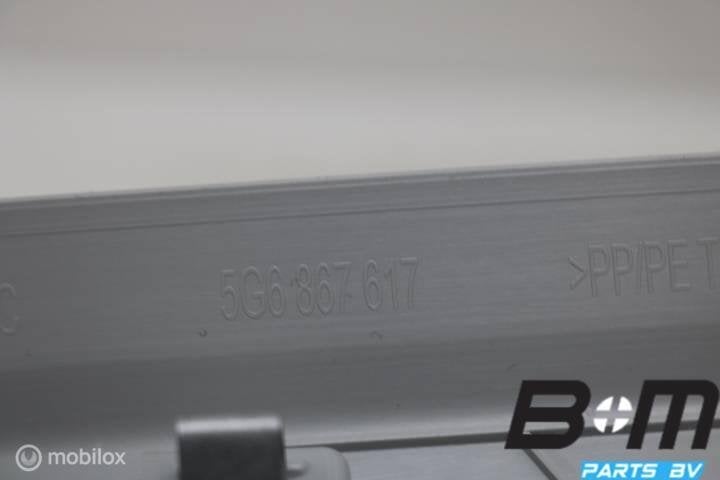 Hemel afsluitstrip VW Golf 7 FL 5G6867617, Gebruikt