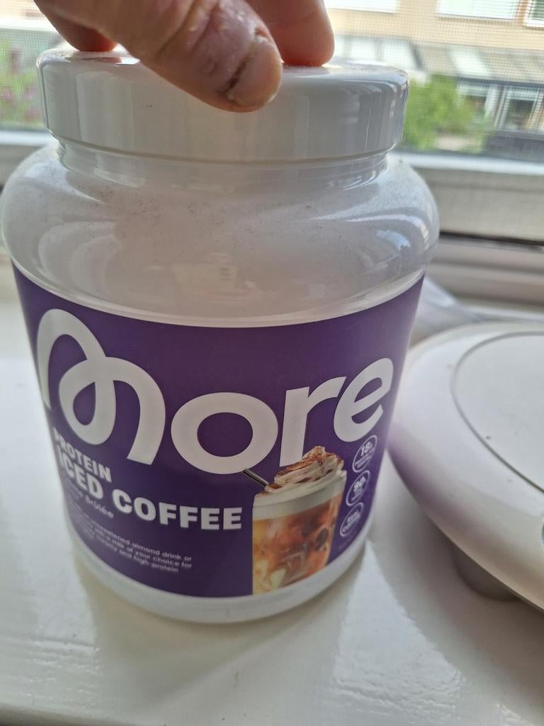 Creme brulee ijskoffie eiwit more nutrition nieuw, Ophalen of Verzenden, Nieuw, Poeder of Drank