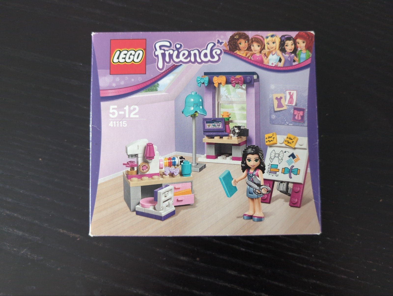 LEGO Friends Emma's Slaapkamer 41115, Gebruikt, Lego, Friends, Ophalen of Verzenden