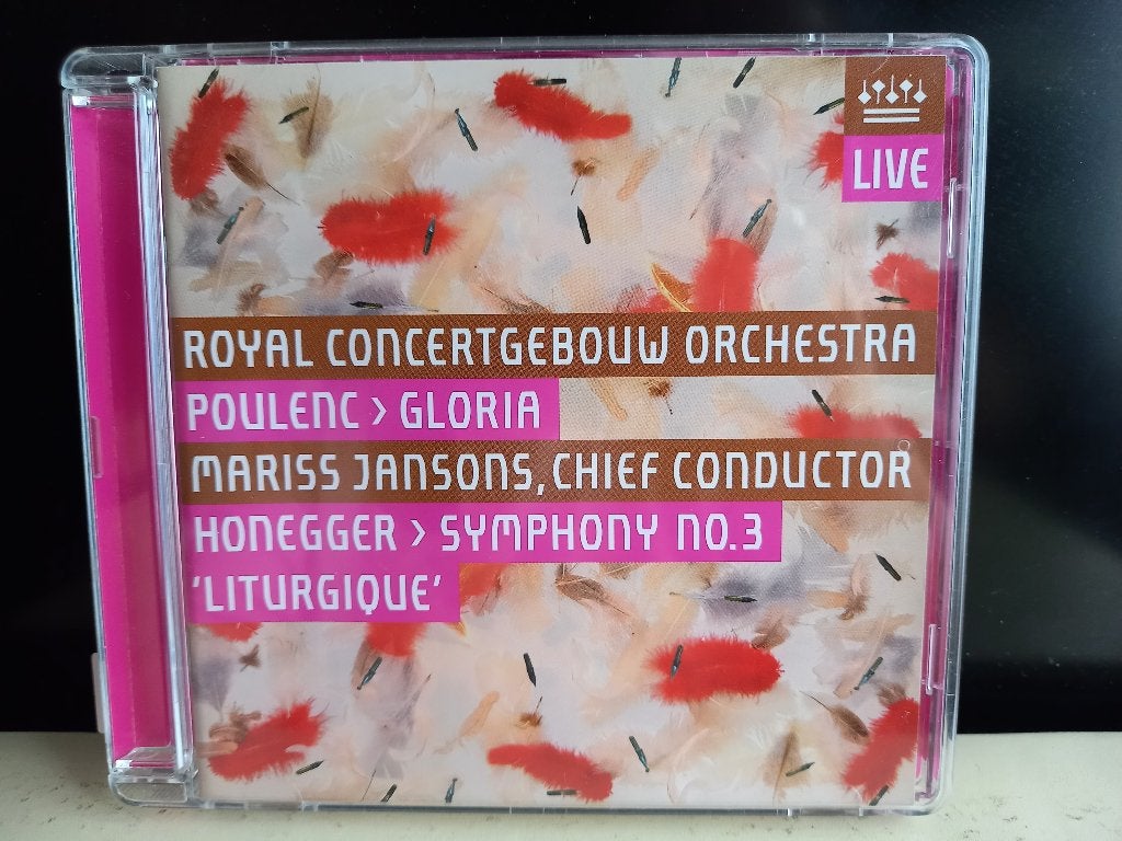 Poulenc & Honegger - Royal Concertgebouw Mariss Jansons, Ophalen of Verzenden, Modernisme tot heden, Zo goed als nieuw, Overige typen