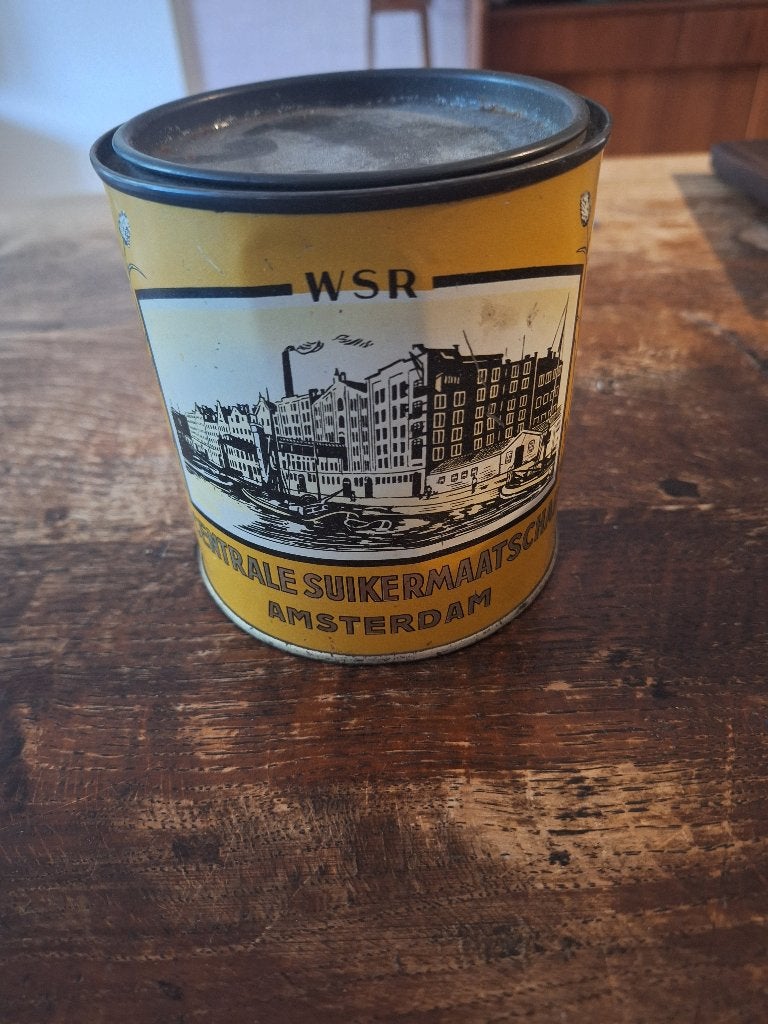 WSR Wester's Goudsiroop blik, Ophalen of Verzenden, Gebruikt, Overige