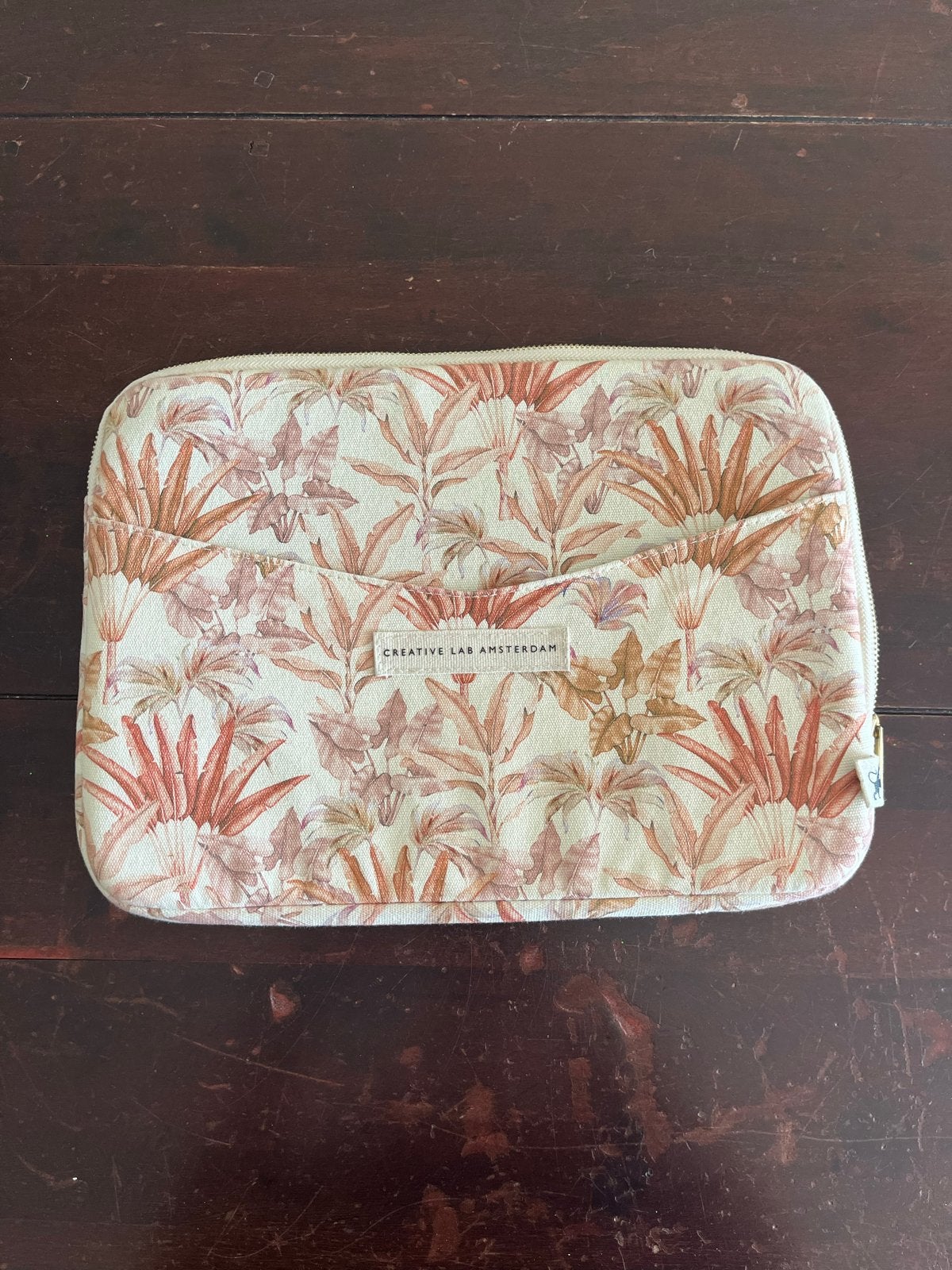 Stijlvolle Laptophoes 13 inch - Botanisch Patroon, Ophalen, 13 inch, Zo goed als nieuw