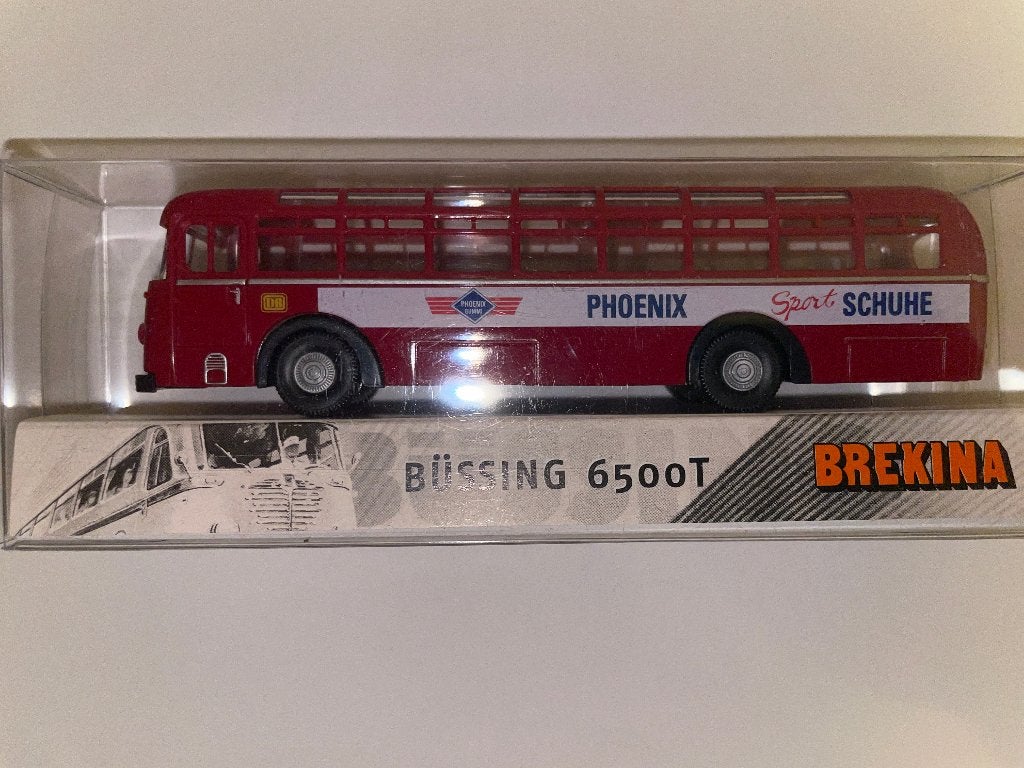 Büssing 6500T bus Deutsche Bundesbahn  Phoenix Sport Schuhe, Ophalen of Verzenden, Nieuw, Bus of Vrachtwagen, Brekina