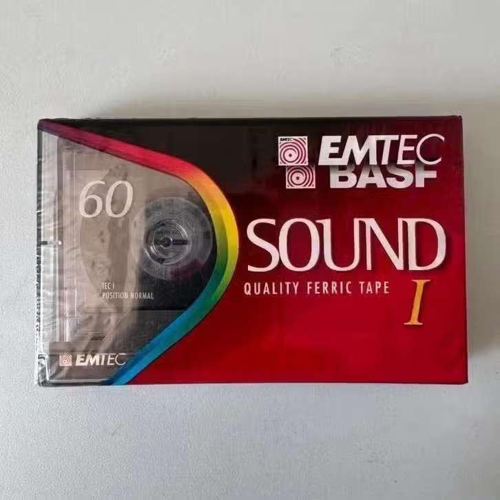 BASF SOUND I TAPE - CASSETTE BANDJE 60 Minuten SEALED, Cd's en Dvd's, Overige genres, 1 bandje, Ophalen of Verzenden, Nieuw in verpakking