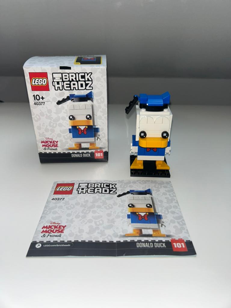 Lego BrickHeadz 40377 Donald Duck, Compleet, BrickHeadz, Lego, Ophalen of Verzenden