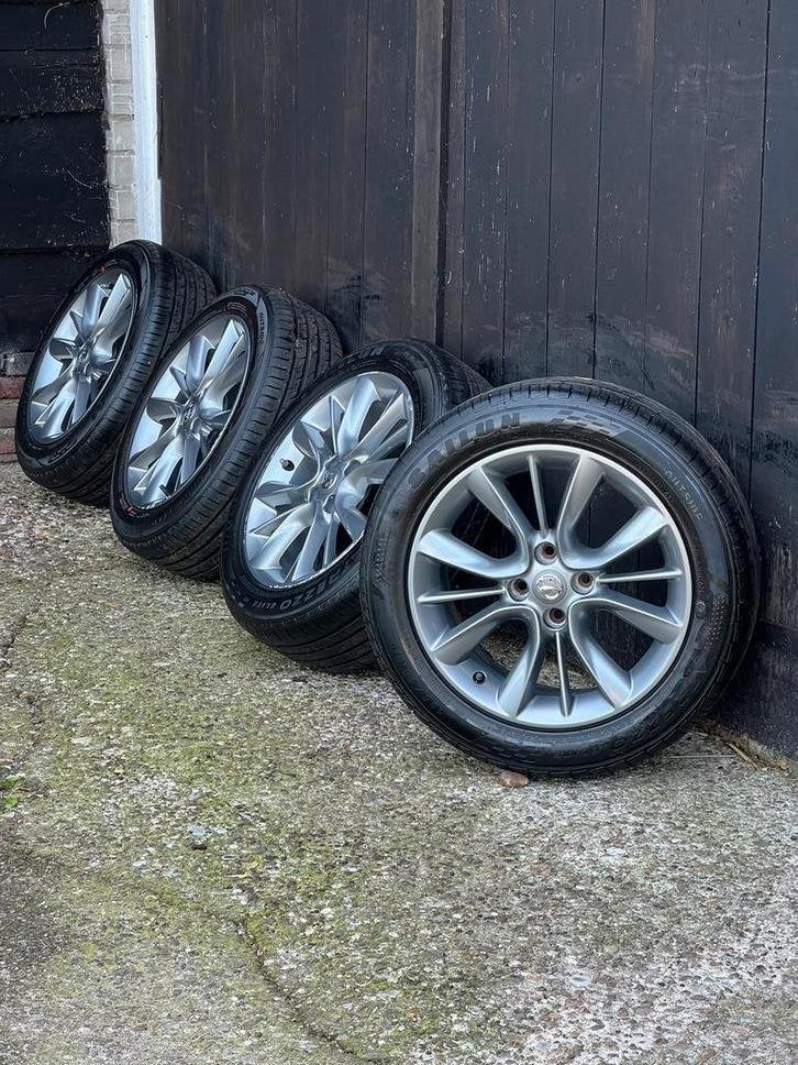 Originele opel velgen Corsa Astra meriva Zafira 4x100 zomer, Auto-onderdelen, Banden en Velgen, Gebruikt, 16 inch, Banden en Velgen