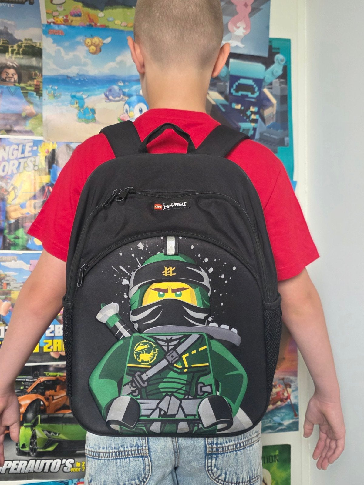 LEGO NINJAGO SCHOOLZAK, Ophalen of Verzenden, Gebruikt, Lego