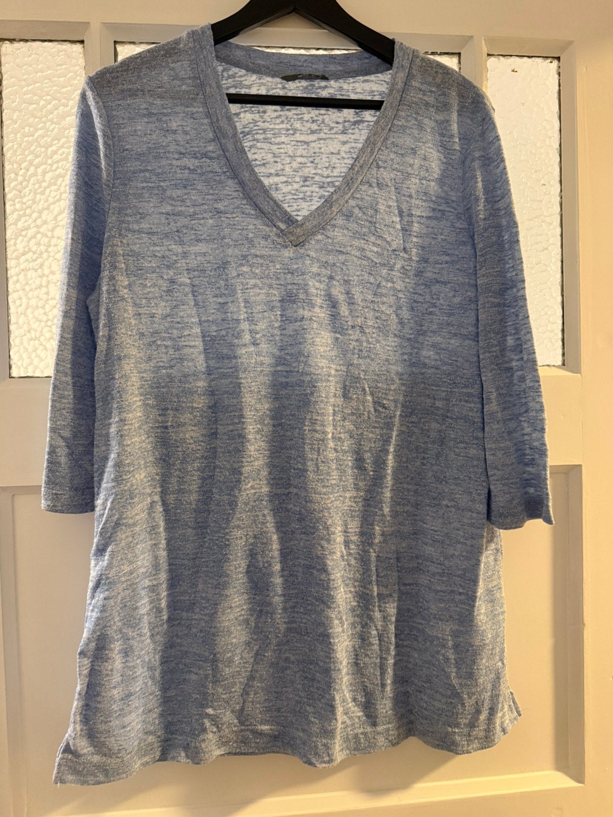 Shirt hema xl licht blauw, Blauw, Maat 46/48 (XL) of groter, Ophalen of Verzenden, Zo goed als nieuw