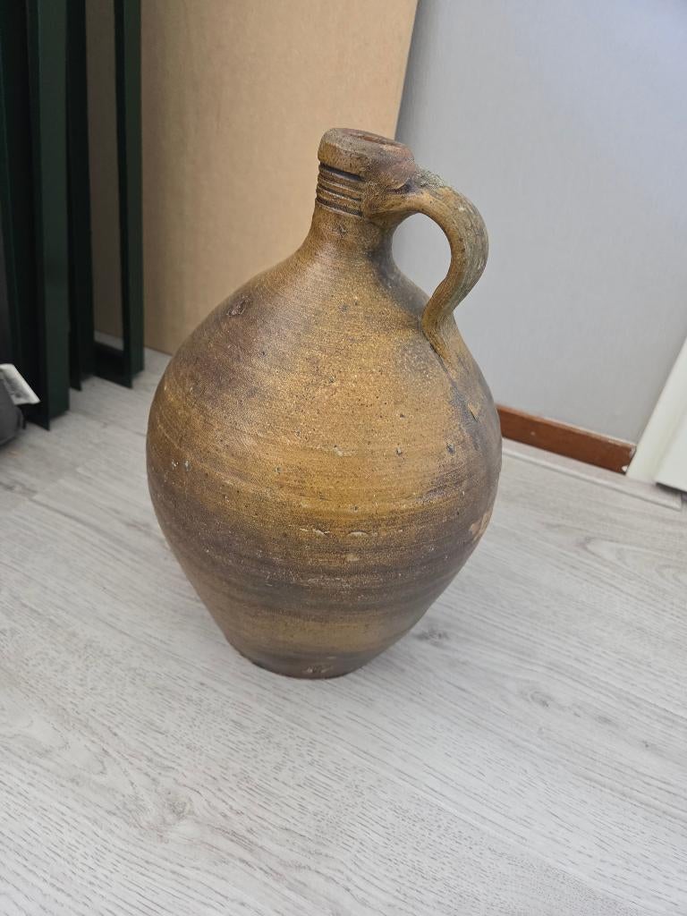 Antieke kruiken bruin, Ophalen of Verzenden
