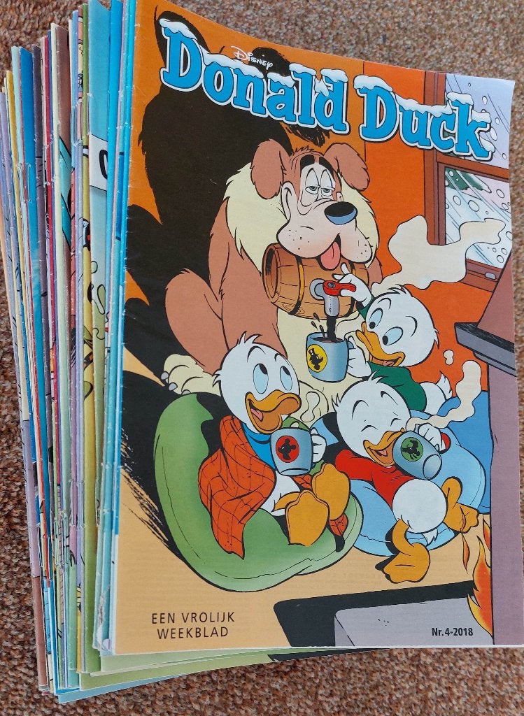 Donald Ducks 2018, Boeken, Gelezen, Walt Disney, Ophalen of Verzenden, Meerdere stripboeken