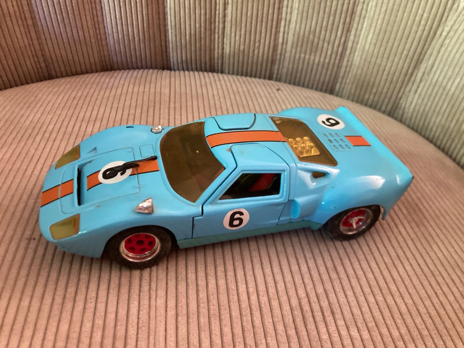 Zeldzame Motobike Ford GT40 modelauto, Ophalen of Verzenden, Gebruikt, Auto, Overige merken