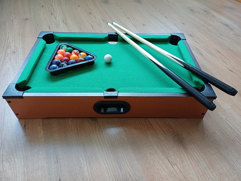 Pooltafel, Ophalen, Gebruikt