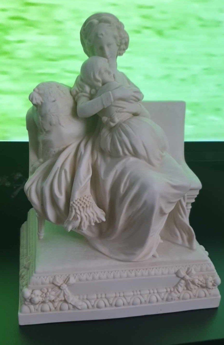 Prachtige beeld Élisabeth Vigée Le Brun met dochter Julie ., Ophalen of Verzenden