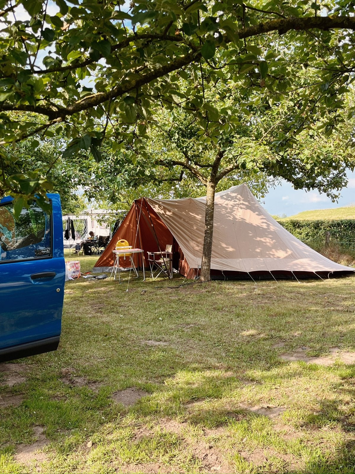 Vintage De Waard Zilvermeeuw tent, Caravans en Kamperen, Tenten, Ophalen