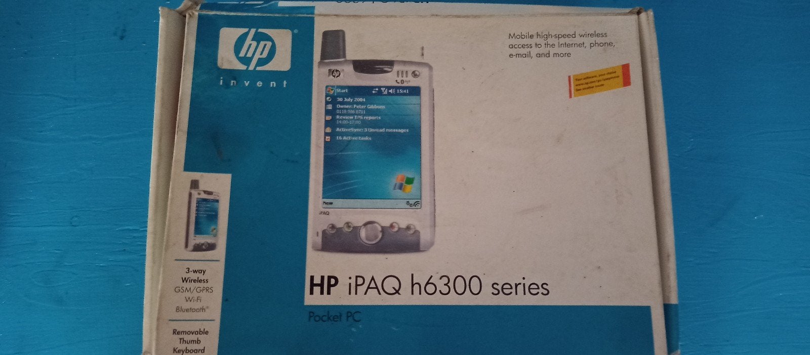HP iPAQ h6300 series Pocket PC - Vintage PDA met WiFi, Ophalen of Verzenden
