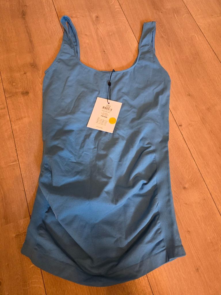 Mamalicious hemd one size, Kleding | Dames, Positiekleding, Blauw, Mamalicious, Nieuw, Maat 36 (S)
