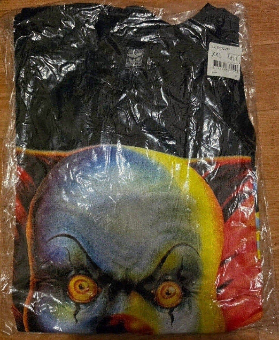 Longsleeve Clown Thunderdome Maat XXL (New) In Seal, Thunderdome, Zwart, Nieuw, Overige maten