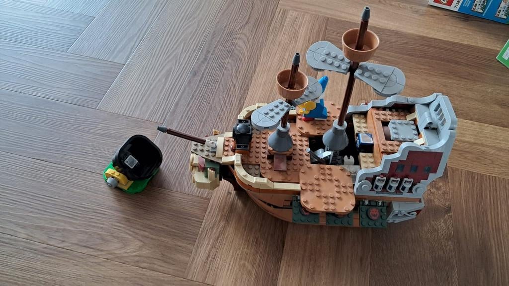 LEGO Mario "Bowser's Airship" Extension set 71391, Overige thema's, Lego, Ophalen of Verzenden, Zo goed als nieuw