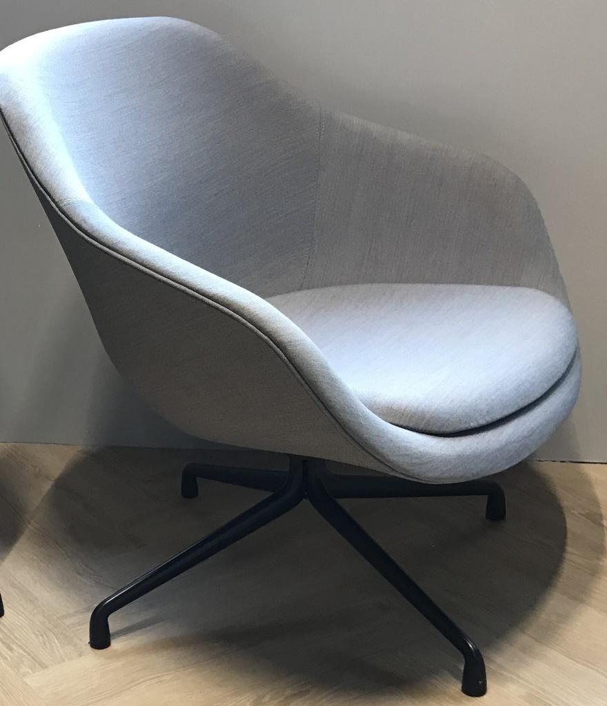 Hay AAL 82 81 stoel fauteuil lounge chair design grijs, Ophalen, 75 tot 100 cm, Nvt, 75 tot 100 cm
