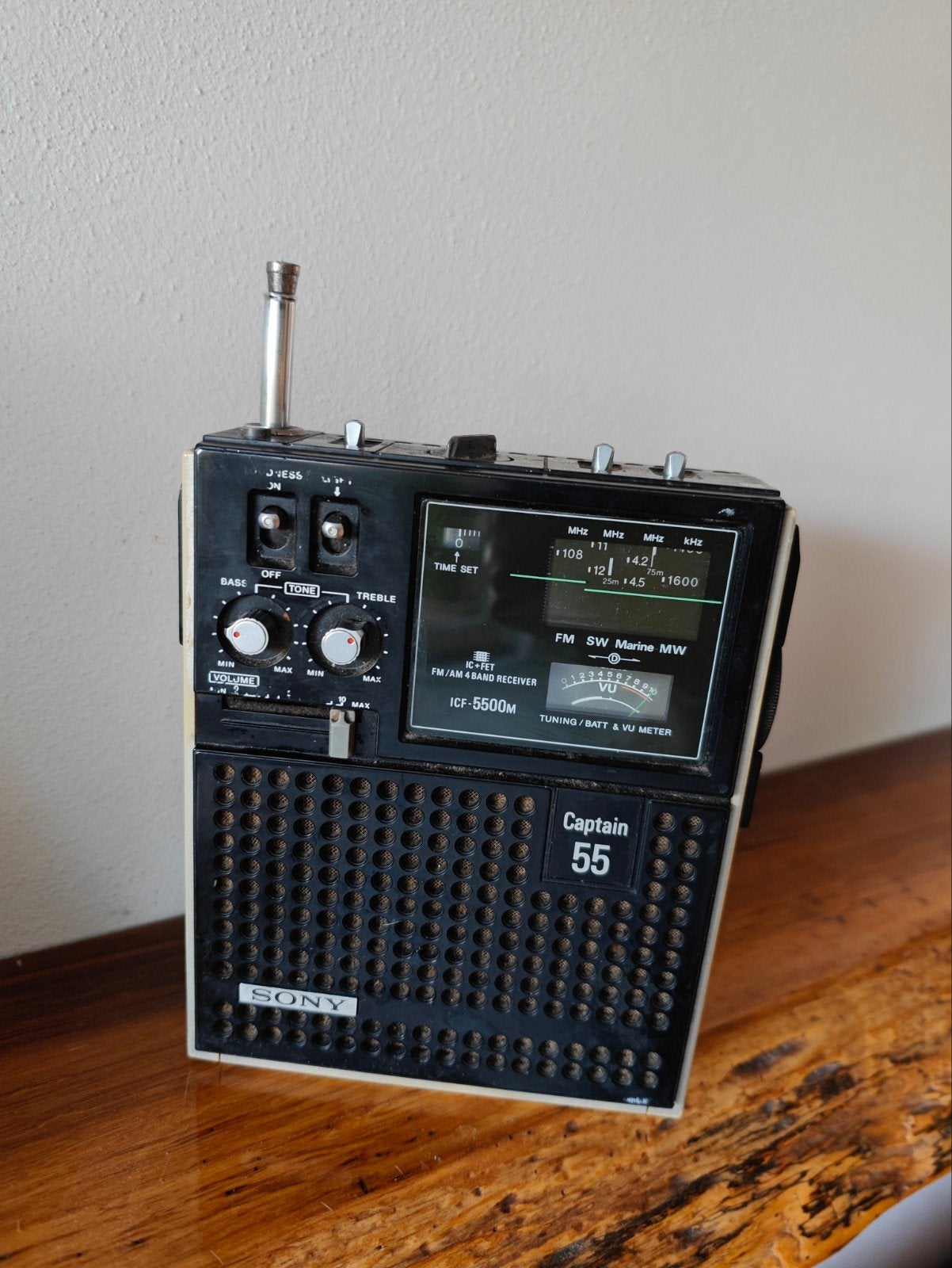 Sony Captain 55 transistor radio, Ophalen of Verzenden
