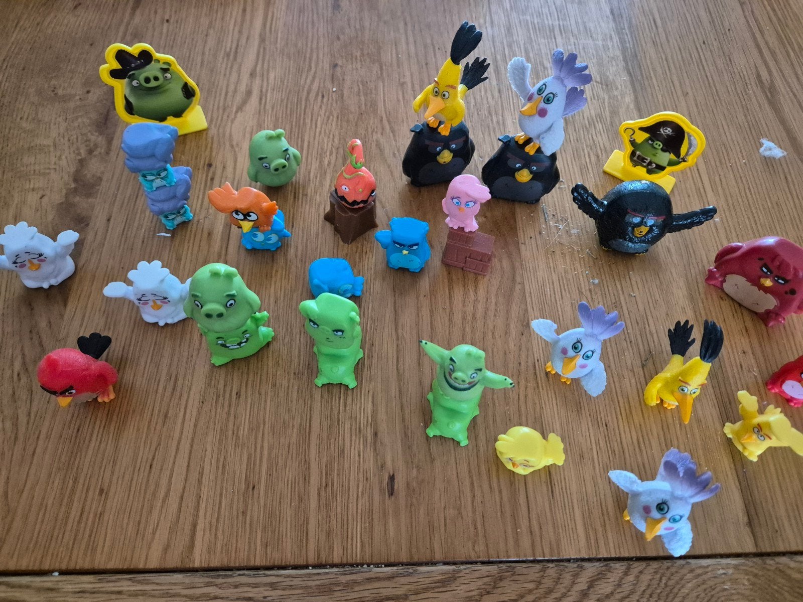 Angry Birds popjes/figiurtjes 30 +, Ophalen of Verzenden, Zo goed als nieuw
